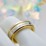 【単品】アレルギー対応！ステンレス316Ｌリング 刻印送料無料！結婚 婚約