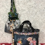 sakura401様専用　ジョリーフルール  コラージュコラージュトートバッグ