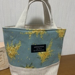 ミニ巾着トートバッグ　お弁当バック