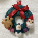 小さなクリスマスリース