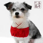 犬・猫用　スタイ　巫女風