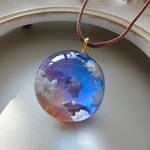 《空玉》球体ペンダント　レジン
