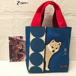 Tさまオーダー品・柴犬トートバッグ