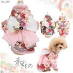 再販☺ ♡New item♡ 着物 きもの 和服 和装 和柄 極小犬 パピー 超小型犬 小型犬 犬 猫 ペット 服 犬服 猫服 犬の服 猫の服 かわいい 古典柄 つまみ細工 年賀状 P613-617
