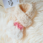 S🌸213犬✫猫用手編みマフラー　ファー