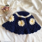 クロシェハット《Daisyhat》56cm