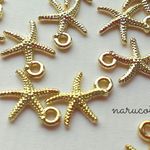 再入荷！ヒトデチャーム大５０個セット♪