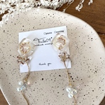 シャンパンカラーの泡ピアス♡イヤリング♡