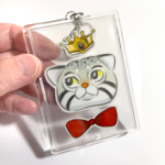 両面原画 キーホルダー マヌルネコ(2) 猫 アニマル