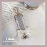 【𝖭𝖾𝗐】♡ アメジストチャームのカチューシャホルダー　【厚めカチューシャ対応サイズ】♡🩰 バッグチャーム テーマパーク 遊園地 ガーリー