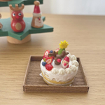 最終再販■ミニチュアスイーツ■クリスマスケーキ⑨■（シルバニア ファミリー リカちゃん）