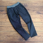 9号　カシミアタッチ 裏起毛ストレッチデニム　ヨーヨーパンツ　