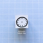 963hanko ラバースタンプ: 時計のはんこ