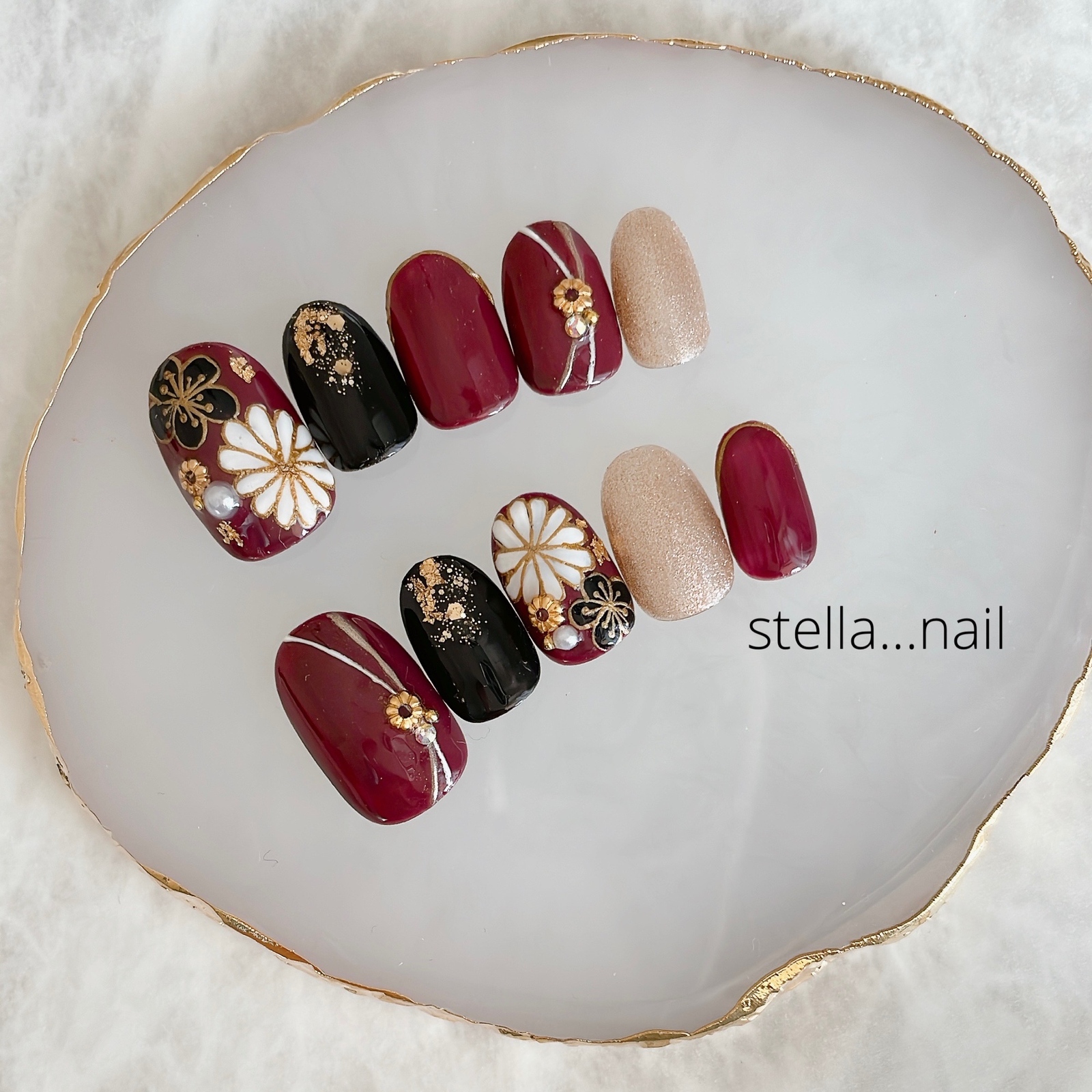 ぽて様専用 和装ネイルチップ