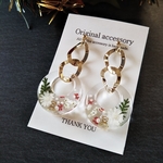 クリスマス🎄レジンピアス、イヤリング