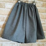 キュロットパンツ・ショート丈　グレー