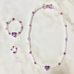 ジュエルハートのアクセサリー3点セット