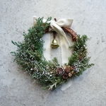 プリザーブド♦3wayクリスマスリース ベル付  