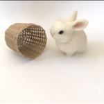 うさぎ 羊毛フェルト ネザーランドドワーフ ミニうさぎ 白 白うさぎ