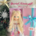 minne限定🎄クリスマススペシャルギフト🎄着せ替え人形ティアラちゃん