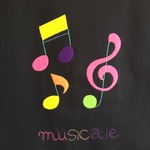 新しい感性がめざめる？！おんぷ柄のレッスンバッグ