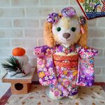 振袖 Sサイズ クッキーアン 着物 紫