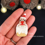 《受注生産》クリスマスケーキ猫🍰🐱