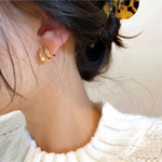 ✨❂シンプル　ビジューピアス❂