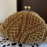 おばあちゃんが作ったビーズのがま口財布👛