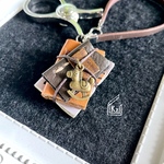 送料込★①本革の積み重ねBOOK付グローブホルダー/エコバッグホルダー レザー プレゼントにも