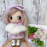 ☆ハンドメイド イルメール マリーちゃん淡いパープルお洋服3点セット☆