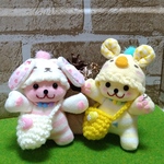 ソックモンキー♥ソックアニマルうさぎさんとくまさん