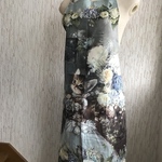 アッシュデザイン　エプロン　青いドレスのミラ