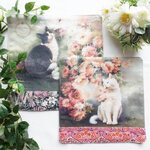 ハンドメイド【大人ゃ♡の♡大判ガーゼハンカチ】アッシュデザイン❋イジェヒョン❋リバティ