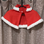 サイズ80・90くらい　クリスマスケープ モフモフ少　