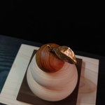 木製鏡餅小　木箱入り　N12