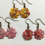 袋つまみピアス