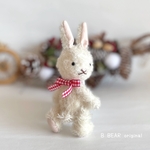 【再販】ポケッタブルハローラビット　R12N08 クリスマスラビット/テディベア 