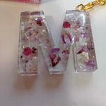 イニシャルキーホルダー♥M