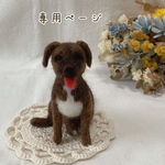 【専用ページ】愛犬うちの子マスコット　オーダー　羊毛フェルト