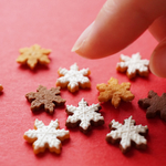 雪の結晶　アイシングクッキー単品/カニカン