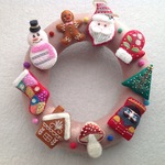 【あいちゃんさまオーダー品】大きめクリスマスリース　
