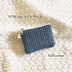 NUBI  navy コインケース　ヌビ　イブル　ネイビー