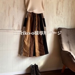 【moriko-o様専用ページ】コーデュロイスカーチョ 木枯らしの街