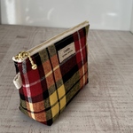 手のひらサイズのポーチ　チェック