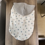 【3L】ワッフル生地パーカー