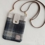 スマホポシェット（ご注文サイズ）【コットンツイード】