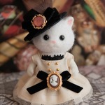 シルバニア★手作りハンドメイド★服★レーヴワンピ（子供）