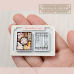 大正浪漫風お菓子缶👘シルバー