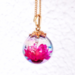 [★PSYCHE☆] お花のしゃぼん玉 ネックレス 《再々販》